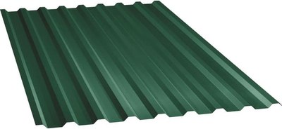 Профнастил Скайпрофиль Профиль ПСА 20 Эконом-Пэ-RAL6005 (1.7м) - 