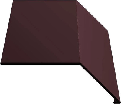

Планка карнизная, 190 Эконом Плюс-Пэ-мат-RAL8019