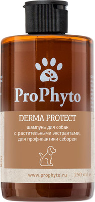 Шампунь для животных ProPhyto Derma Protect Shampoo / PP91100107  (250мл) -