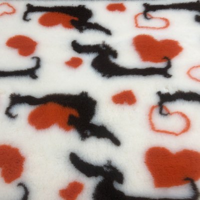 Подстилка для животных Profleece Мнямс Такса / PF098104 (сливки/шоколадный/оранжевый) - 