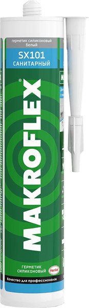Герметик силиконовый Ceresit SX 101 (280мл, белый)
