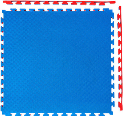 Гимнастический мат DFC ППЭ-2020 / 12272 (синий/красный) - 