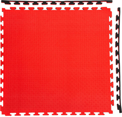 Гимнастический мат DFC ППЭ-2020 / 12270 (черный/красный) - 