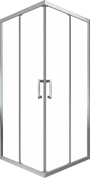 Душевой уголок Triton Фикс-Хром 90x90
