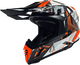 Мотошлем AiM RH855 Carbon Razor RH855R-DWR-L (L, белый/красный) - 
