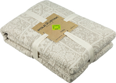 Плед Pole Kvetak (Беларускі лён) 210x190 22С155-ШР/у./л.с.уп. (330 Изразцы 26/сорт1) - 