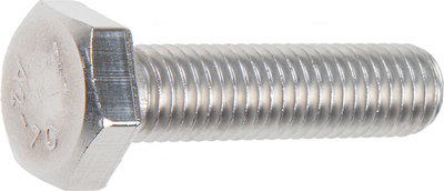 Болт Starfix М16х45 шестигр., DIN 933 / SM-24810-25 (25шт, нержавеющая сталь А2) -