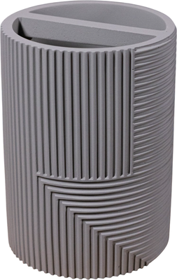 Стакан для зубной щетки и пасты Caspian Leeds 90077 (песочный) - 