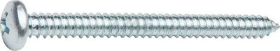 Шуруп Starfix Острый 4.8х16 полусф. головка DIN 7981 / SMC1-43277-500 (500шт, белый цинк) -