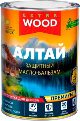 

Защитно-декоративный состав, Wood Extra Алтай База А Эдельвейс