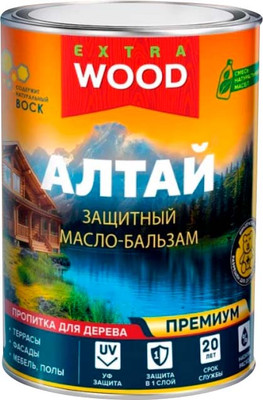 

Защитно-декоративный состав, Wood Extra Алтай База А Марал