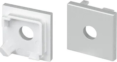 

Заглушка для профиля, SL-KANT-H16-S10 SQUARE с отверстием / 053567