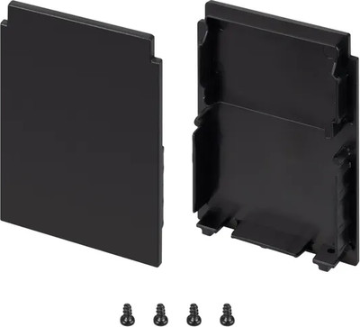 Заглушка для профиля Arlight SL-LINE-4050-3L-HIGH BLACK глухая / 044678 - 