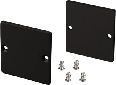 

Заглушка для профиля, SL-LINE-3638-LW BLACK глухая / 038716