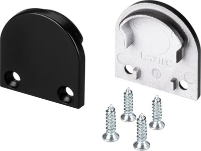 

Заглушка для профиля, SL-LINE-2011M ROUND BLACK глухая / 029176