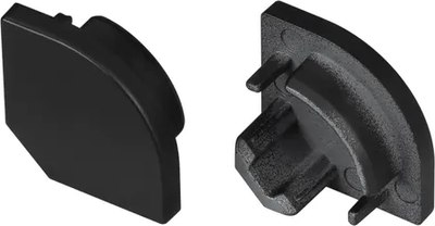 

Заглушка для профиля, SL-KANT-H10 BLACK глухая / 049409