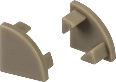

Заглушка для профиля, SL-KANT-H11 OLIVE GREY глухая / 038367