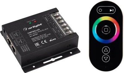 

Контроллер для светодиодной ленты, ARL-OVAL-RGB Black / 027157