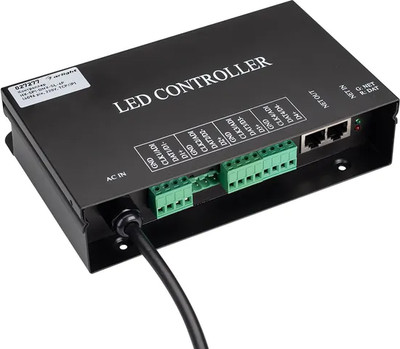 

Контроллер для светодиодной ленты, HX-SPI-DMX-SL-4P / 027277