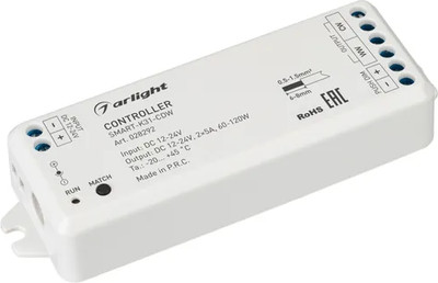 

Контроллер для светодиодной ленты, SMART-K31-CDW / 028292