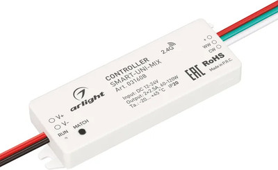 

Контроллер для светодиодной ленты, SMART-UNI-MIX / 031608