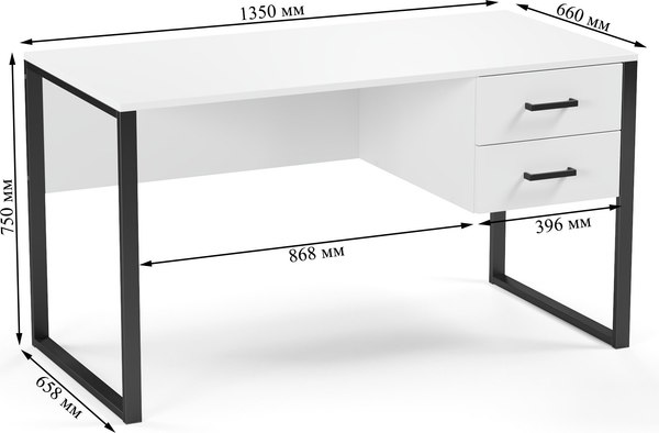Купить Письменный стол Soma Slava 135x66 в Гродно