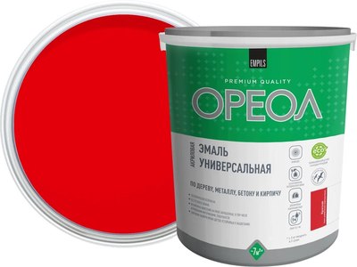 

Эмаль, Акриловая глянцевая