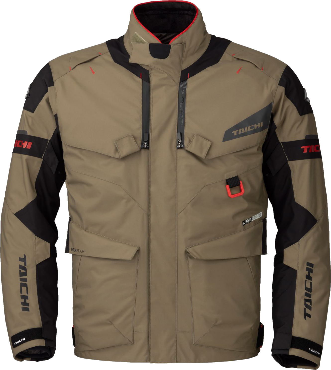 Мотокуртка Taichi Drymaster Kompass All Season RSJ729-KH01-M (M, хаки)