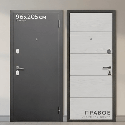 

Входная дверь, МСТ-2 96x205 правая