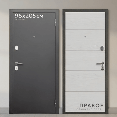 

Входная дверь, М-3 96x205 левая