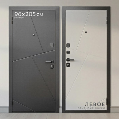 

Входная дверь, М-5 96x205 левая