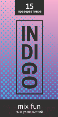 Презервативы INDIgo Mix Fun №15 микс удовольствий