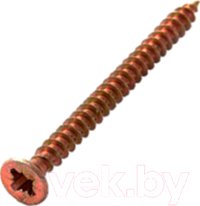 Саморез ЕКТ Универсальный 4.5х80 / 82039 (250шт, желтый цинк)