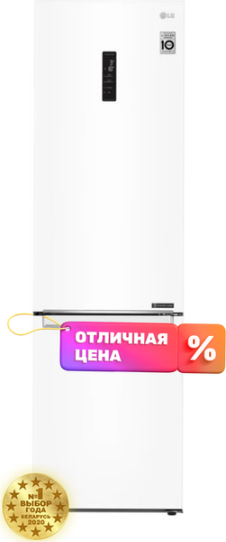 Холодильник с морозильником LG DoorCooling+ GA-B509SQKL