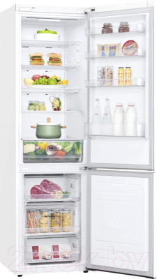 Холодильник с морозильником LG DoorCooling+ GA-B509SQKL