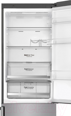 Холодильник с морозильником LG GA-B459BMDZ