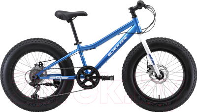 Детский велосипед Black One Monster 20 D 2019 (голубой/серебристый)