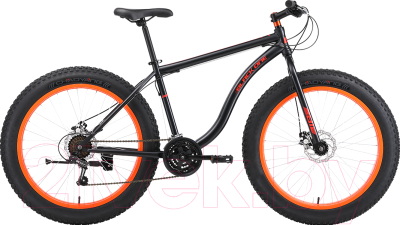 Велосипед Black One Monster 26 D 2019 (18, черный/оранжевый)