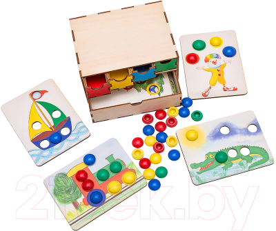 

Развивающая игра Smile Decor, Волшебный комодик. Книжные странички / П223