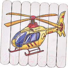 

Развивающая игра Smile Decor, Пазлы из палочек. Транспорт / П224