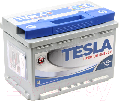 Автомобильный аккумулятор TESLA Premium Energy (75 А/ч)