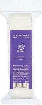 Ватные диски Рыжий кот Квадратные 107548 (200шт) - 