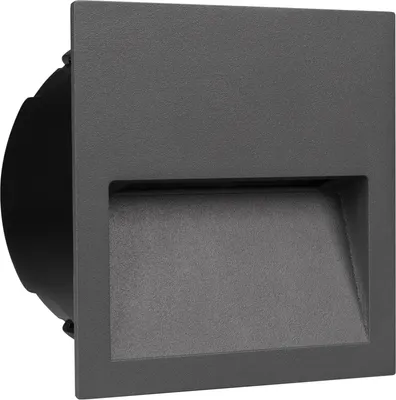 

Светильник уличный, LTD-TRAIL-S115x115-4W Warm3000 GR / 029963