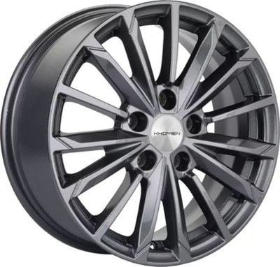 

Литой диск, KHW1611 Sonata 16x6.5" 5x114.3мм DIA 67.1мм ET 43мм Gray