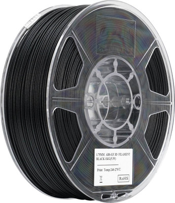 Пластик для 3D-печати eSUN ABS-GF / ABS-GF175B1TZ1 (1.75мм, 1кг, черный) - 