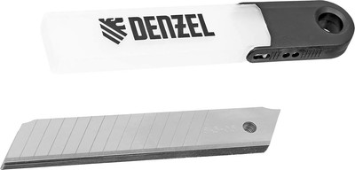 Набор сменных лезвий Denzel 18мм / 79304 (10шт) -