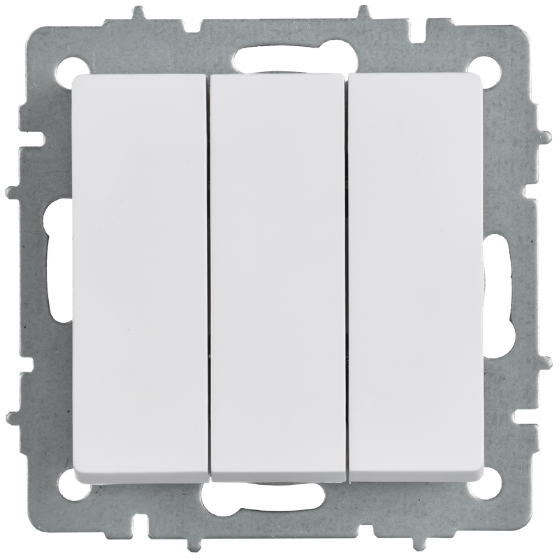 Выключатель IEK Brite BR-V30-0-10-K91 (арктический белый) — фото 2