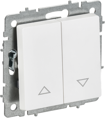 Выключатель IEK Brite BR-V15-0-10-K91 (арктический белый) - 