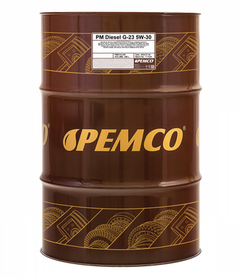 Моторное масло Pemco G-23 Diesel 5W30 SHPD FA-4 / 58543 (208л) -