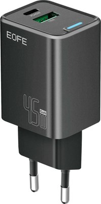 

Зарядное устройство сетевое, 45W GaN / E406